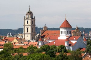 Вильнюс – средневековый город на слиянии двух рек