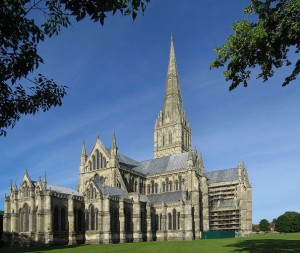 Солсберский собор - самый высокий в  Великобритании
