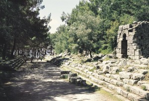 Руины античного города Фазелис (Турция)