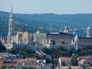 Вид на Буду с базилики Св. Иштвана (Будапешт)