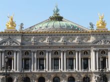 Парижская Opera Garnier, фасад