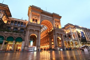 Милан, галерея Виктора Эммануила II (Galleria Vittorio Emanuele II)
