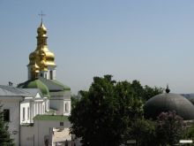 Купола Крестовоздвиженской церкви