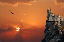 Замок Ласточкино гнездо, самое романтическое место Крыма