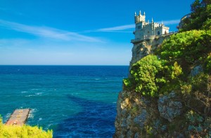 Самый романтичный замок в Украине - Замок Ласточкино гнездо