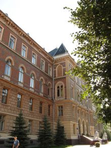 Дворец юстиции, ныне помещение Черновицкой госадминистрации