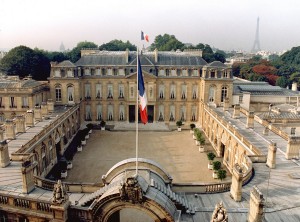 Елисейский дворец на Елисейских полях (Париж)