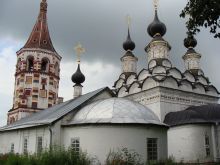 Соборы Спасо-Ефимьевского монастыря в Суздали (Золотое Кольцо России)