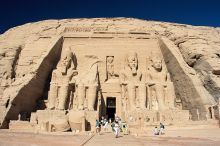 Храм Рамзеса II в Абу Симбел (Египет)