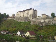 Замок Чешский Штернберг, очень напоминает Подгорецкий замок на Украине