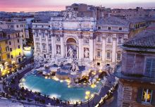 Рим. Один из красивейших фонтанов в мире Треви