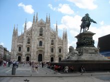 Милан. Дуомо - один из четырех крупнейших соборов в мире