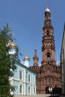 Колокольня Богоявленского собора на ул. Баумана