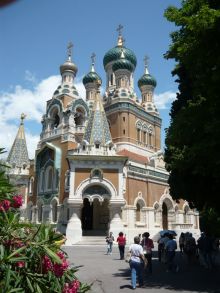 Собор Святого Николая в Ницце - русский православный храм