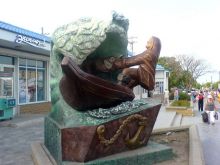 Памятник рыбаку-бычколову в Кирилловке