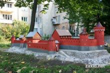 Высокий замок во Львове. Ныне замок не существует, но теперь есть его точная мини-копия (Львов и область)