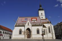 Церковь Святого Марка в Загребе (Хорватия)