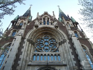 Костел Святой Ольги и Елизаветы. Главный портал