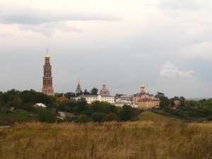 Вид на комплекс Иоанно-Богословского Пощуповского монастыря