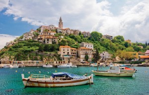 Хорватия. Виды прибрежных городов