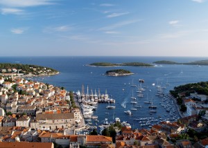 Хорватия. Виды прибрежных городов (Хорватия)