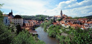 Чешский Крумлов - один из красивейших городов Южной Чехии