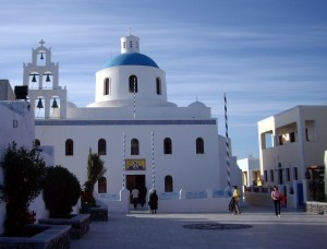 Церковь Святой Ирины в Санторини (Греция)