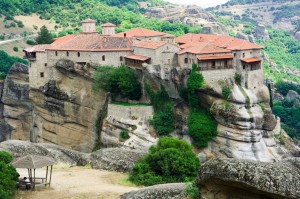 Мужской монастырь Варлаам в Метеорах. Греция (Греция)