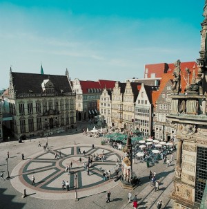 Рыночная площадь Бремена - здесь сердце города и основные его достопримечательности