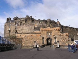 Главные ворота Эдинбургского замка