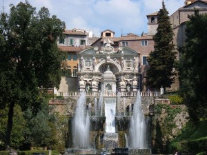 Вилла Д'Эсте в Тиволи. Один из красивейших дворцово-парковых комплексов Италии