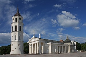Кафедральный собор Вильнюса. Фото Олега Куренкова (Прибалтика)
