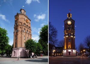 Старинная водонапорная башня - символ Винницы