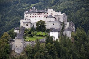 Австрия, замок Хоэнверфен (Hohenwerfen) (Австрия)