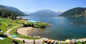На озере Целль-ам-Зее (Zell am Zee) созданы все условия для отличного отдыха (Австрия)
