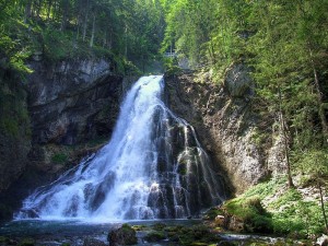 Достопримечательность Национального парка Высокий Тауэр - водопад Голлинг. (Австрия)