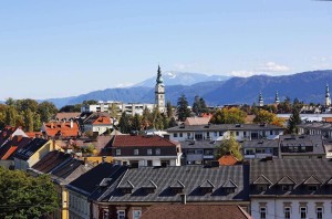 Панорама Клагенфурта, Австрия