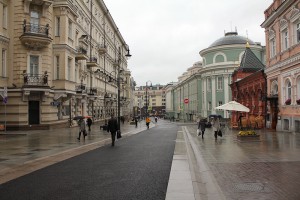 Большая Дмитровка в новом, пешеходном облике
