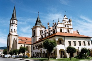 Историческая ратуша Левочи