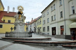 Ковчег Завета в Дьёре - барокковое украшение города (Венгрия)