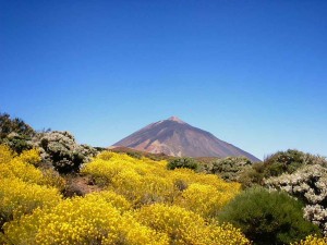 Потухший вулкан Тейде на острове Тенерифе (Испания)