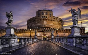 Замок Святого Ангела - одна из главных достопримечательностей Рима