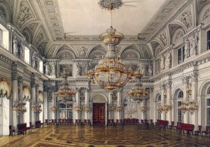 Белый зал в Зимнем дворце