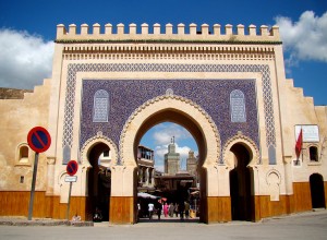 Марокко. Ворота перед входом в Фес (Марокко)