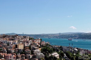 Стамбул, вид на город с высоты