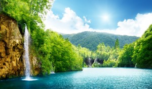 Хорватия, красота Плитвицких озер