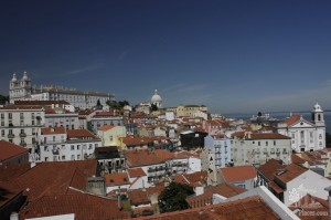 Вид на Лиссабон (Португалия)