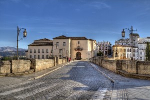 Улица Арминьян - одна из знаменитых улиц Ронды (Испания)