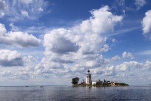 Вологодский край, Спас Каменный на озерном острове (Европейская часть России)