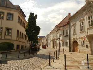 Улица в старой части Айзенштадта (Австрия)